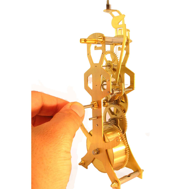 Pendolo di Mastro Albert. Orologio meccanico di pregio da costruire in kit di montaggio