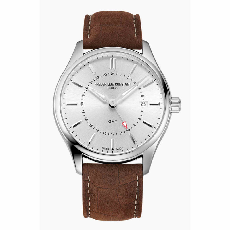 Frederique Constant Classics Quarzo GMT FC-252SS5B6