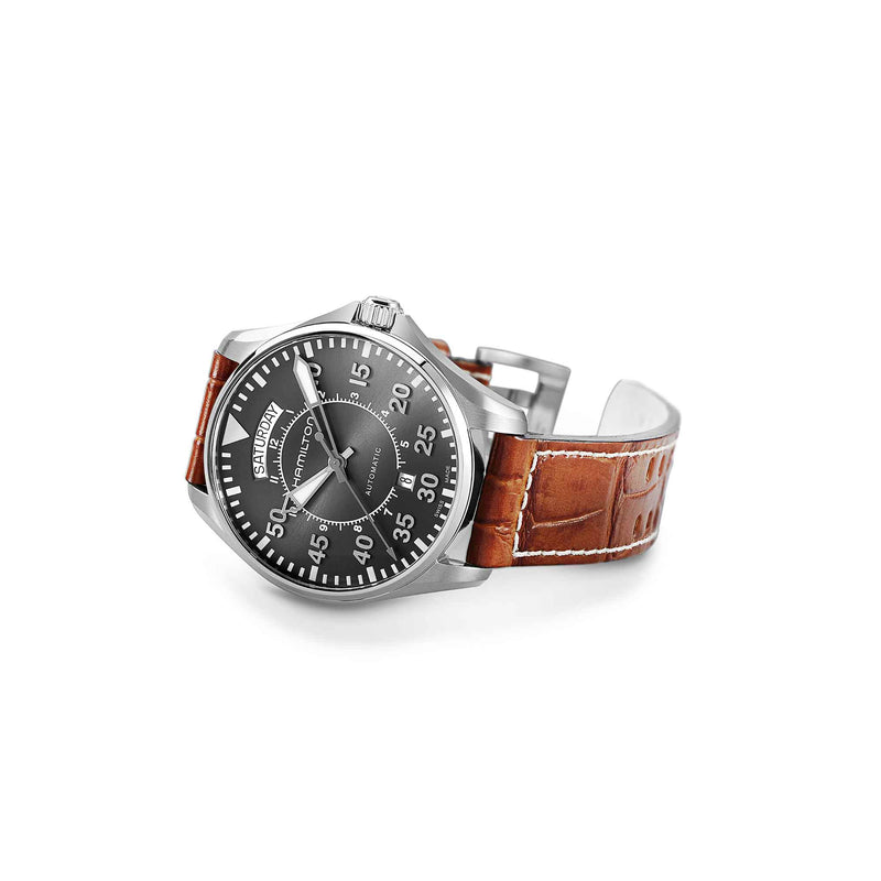 Hamilton Khaki Aviation Pilot Day Date Auto H64715585
