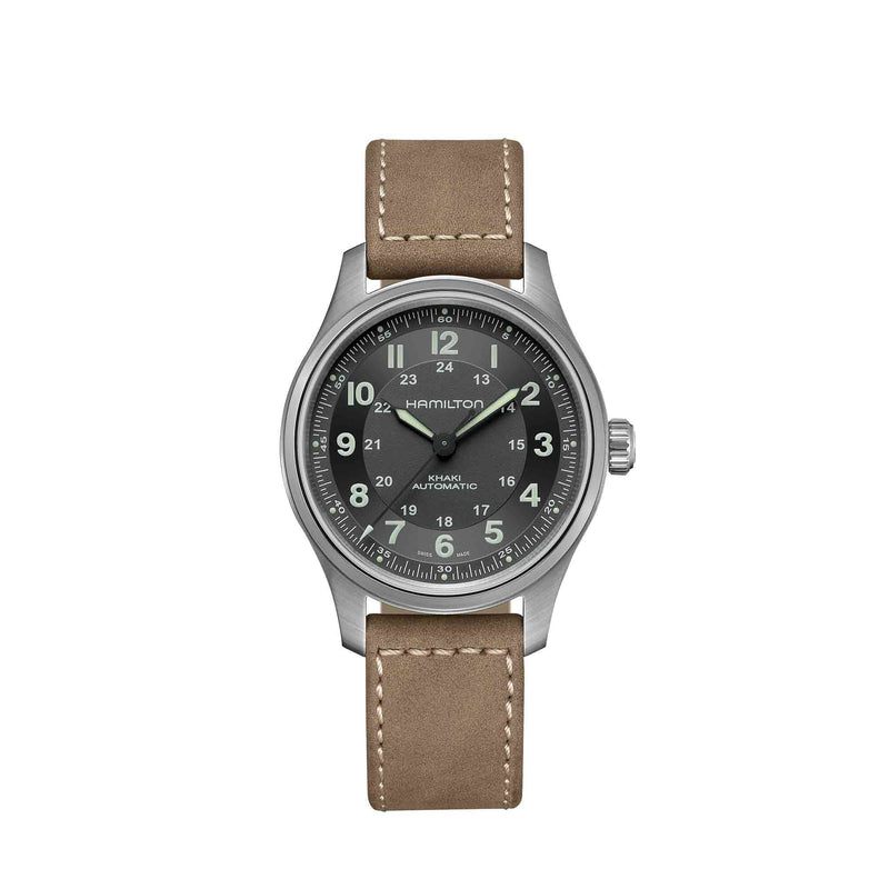 Hamilton Khaki Field Titanium auto H70545550